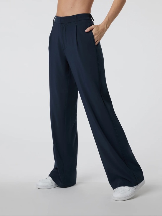 Vuori Pants - Vuori Villa Trouser in Navy Ink